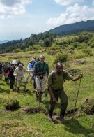 Bisate Lodge Rwanda Gorilla trekking 7