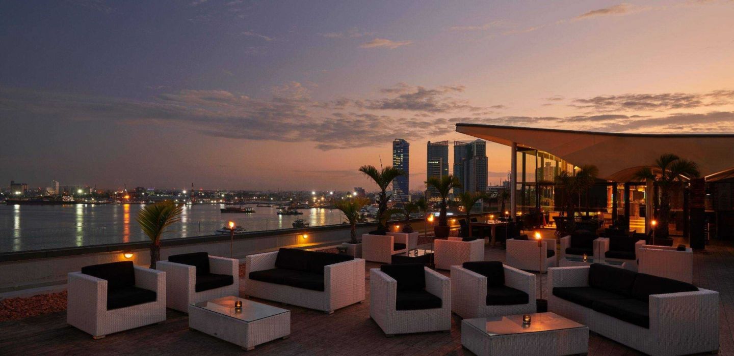 Hyatt Regency Dar es Salaam The Kilimanjaro Level 8 Rooftop Bar
