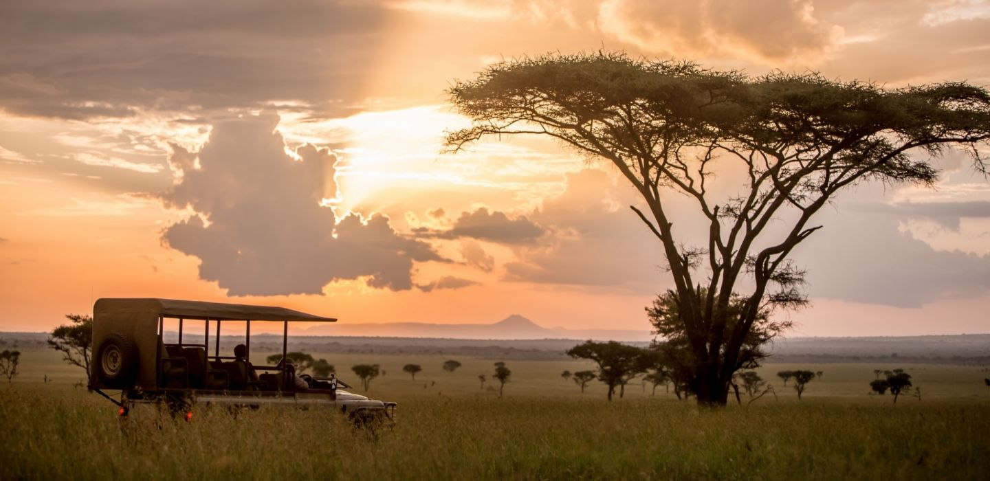 Grumeti game drive landscape
