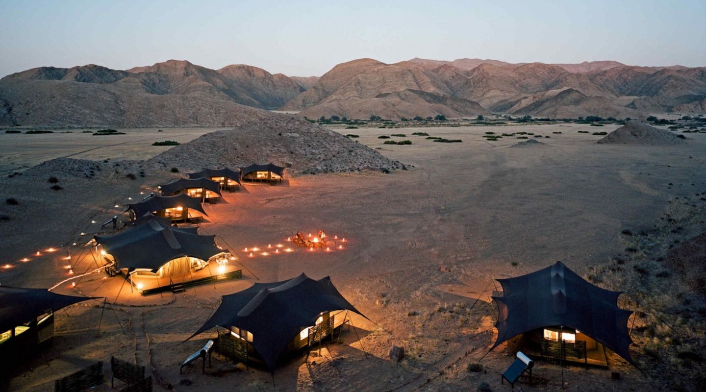 Hoanib Valley Camp Dusk