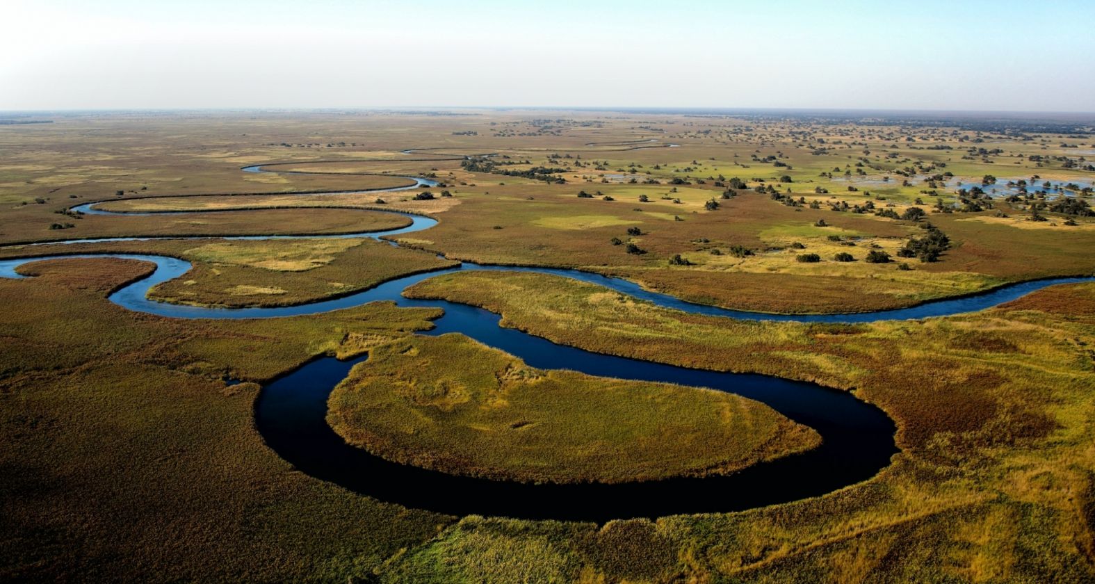 Wynand uys Okavango Aerial unsplash