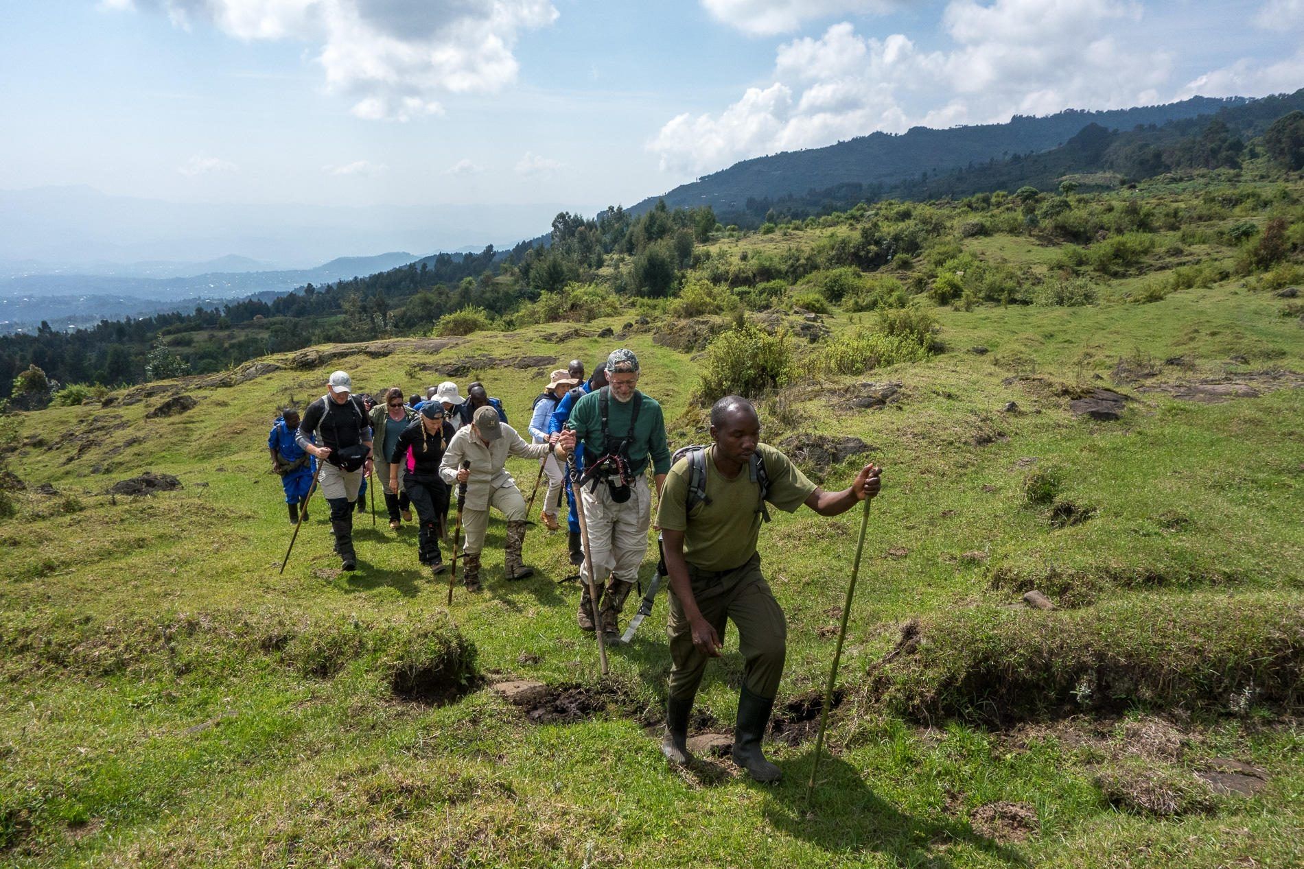 Bisate Lodge Rwanda Gorilla trekking 7