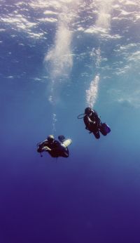 Gerald schombs scuba divers unsplash