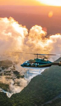 Victoria falls helicopter