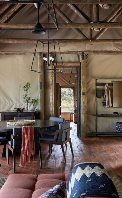 AF Zambia South Luangwa National Park Kukaya Lounge and Dining