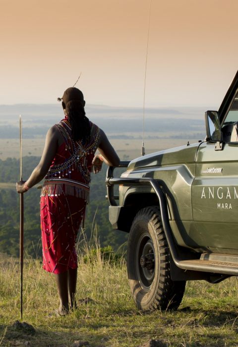 Angama Mara maasai view