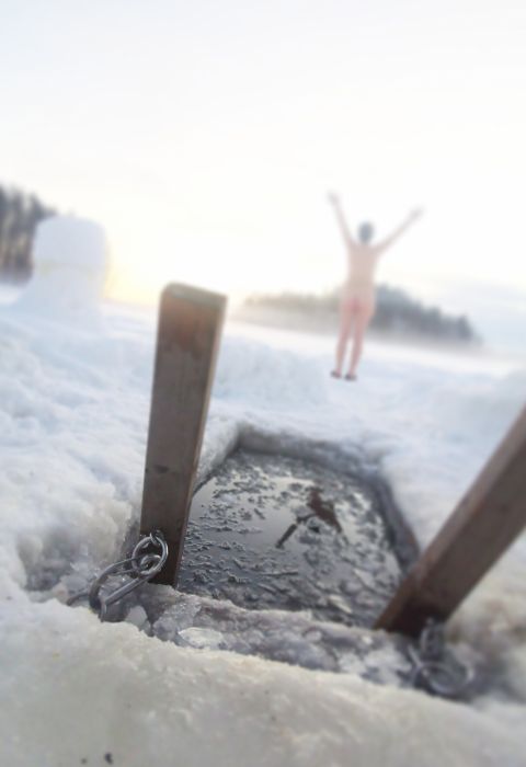 aurora safari camp cold swim
