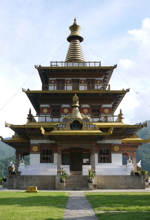 Khamsum yulley namgyal chorten Phobjikha Bhutan