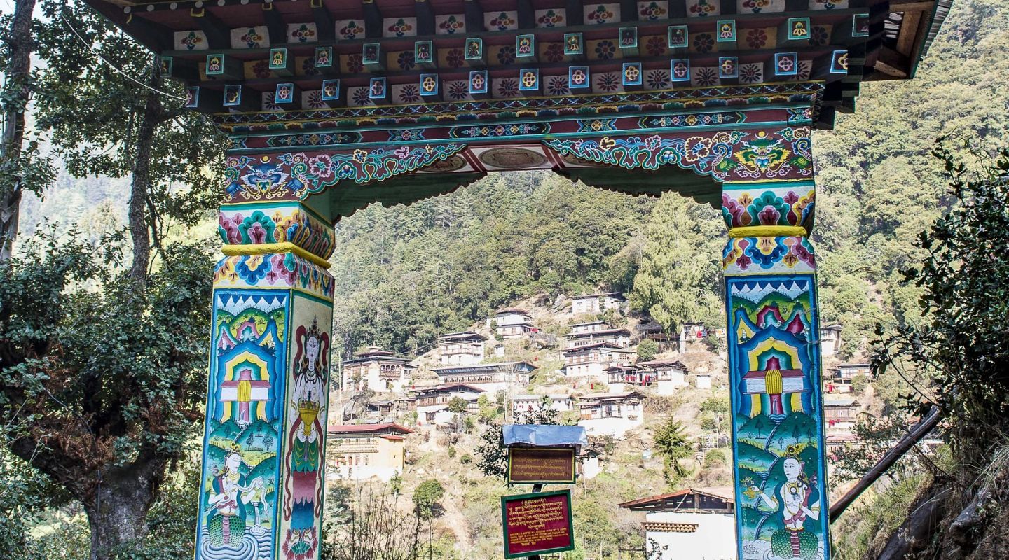 Doderak Monastery Guesthouse Thimphu Gate Bhutan