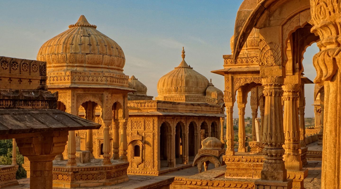 Structural Temple of Bada Bagh Rajasthan