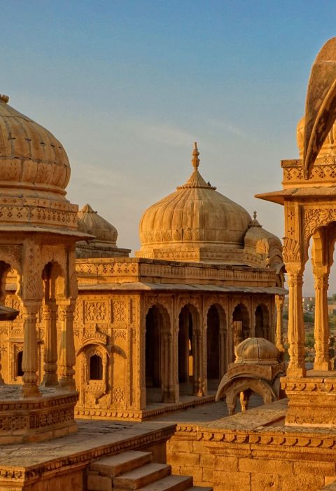 Structural Temple of Bada Bagh Rajasthan