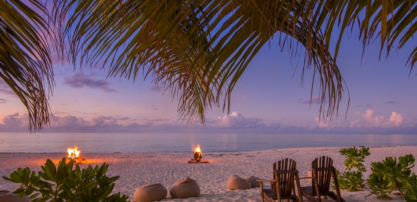 Denis Island Seychelles Creole Night beach Setting