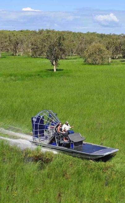 Bamurru Plains Australia boating 1