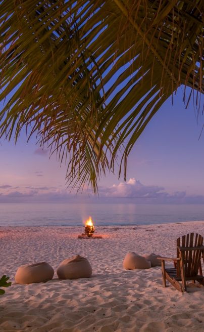 Denis Island Seychelles Creole Night beach Setting