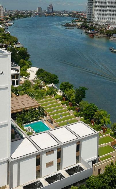 Capella Bangkok Thailand side ext