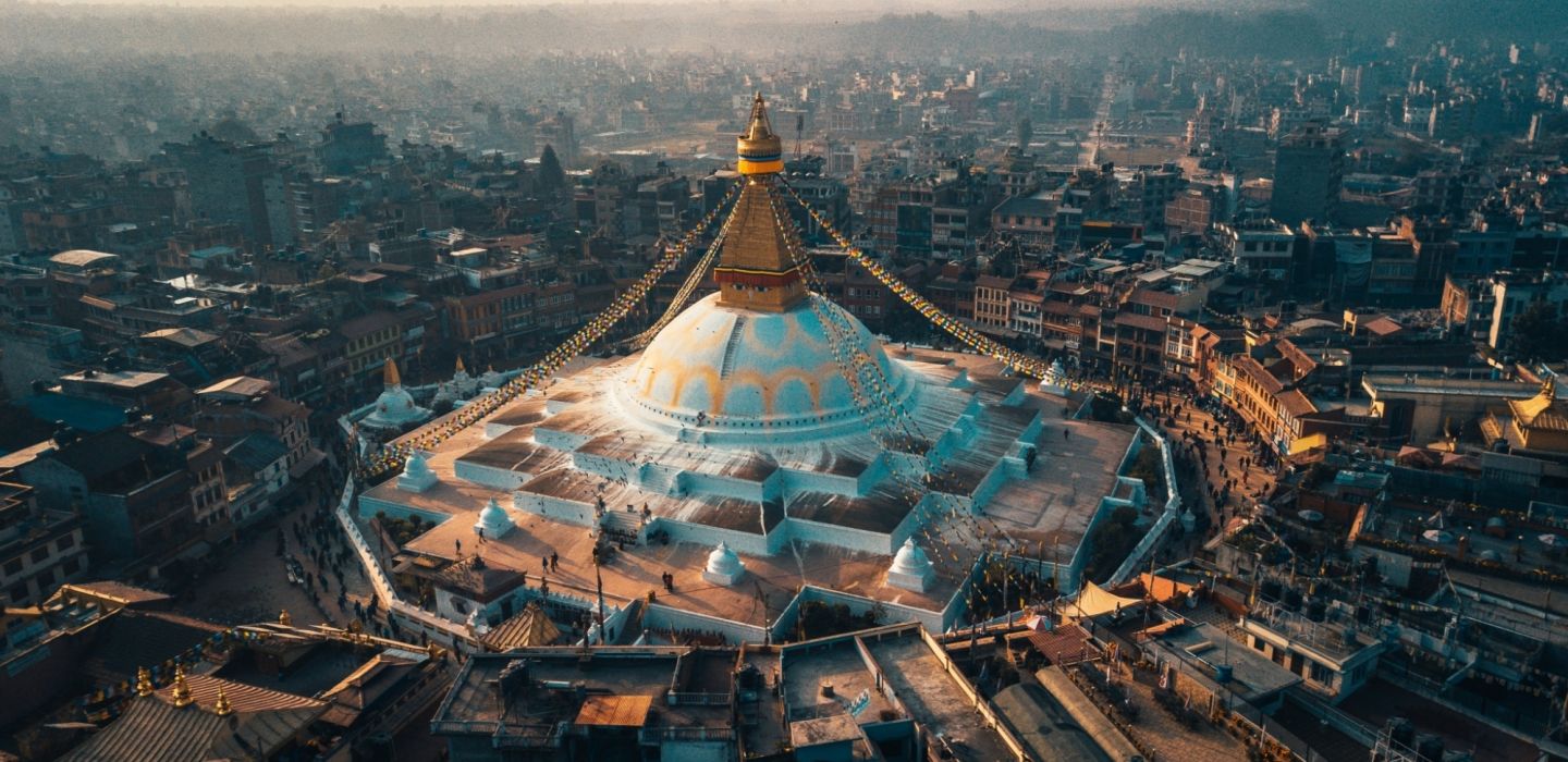 Raimond klavins kathmandu stupa unsplash