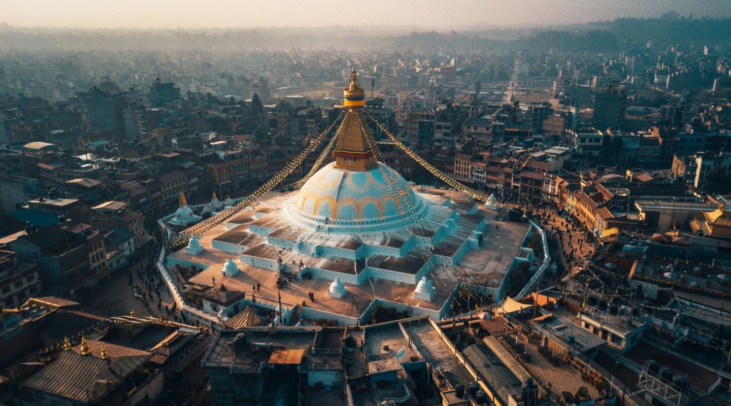 Raimond klavins kathmandu stupa unsplash