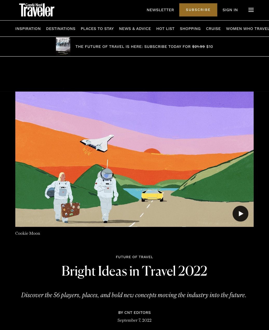Conde Nast Traveller Sep22