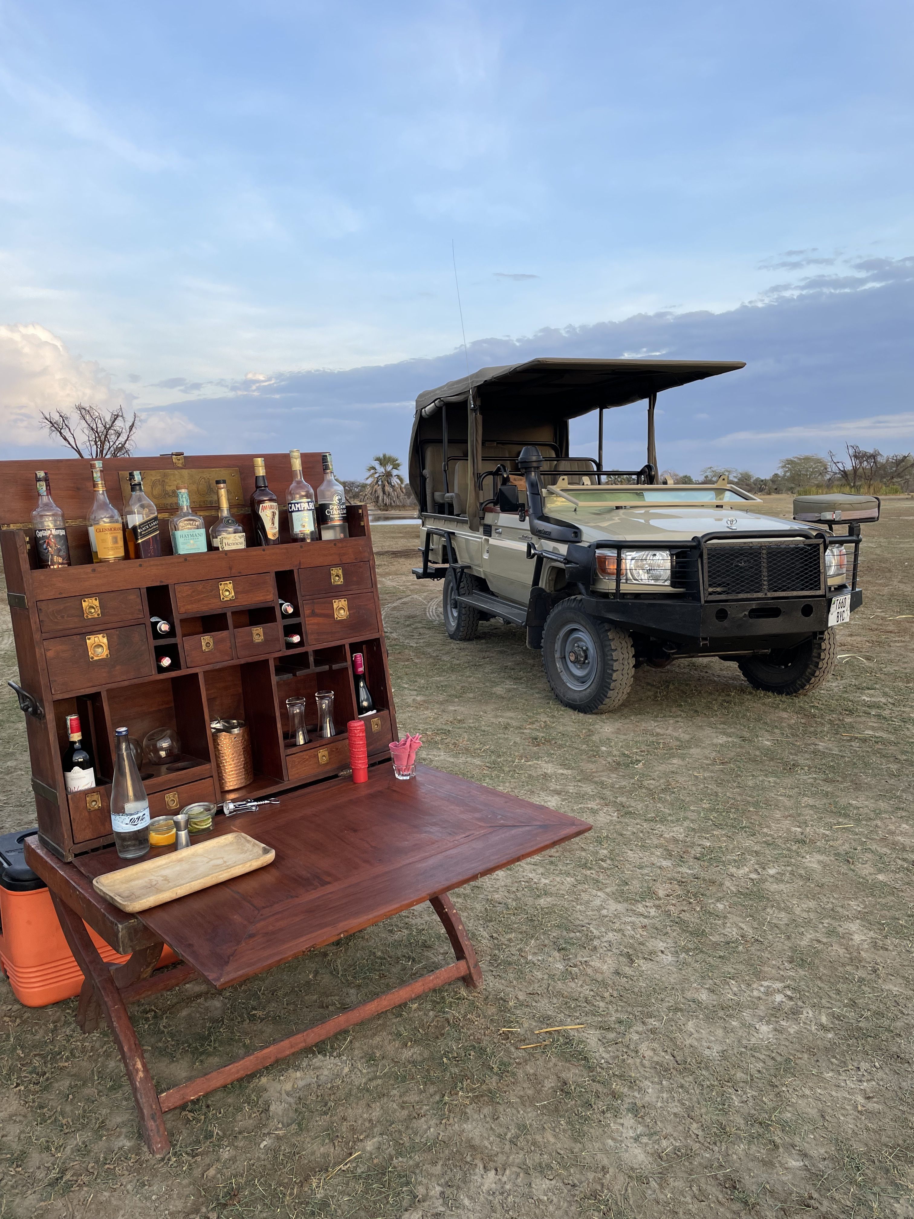 Chem Chem Lake Manyara Tanzania Sundowners