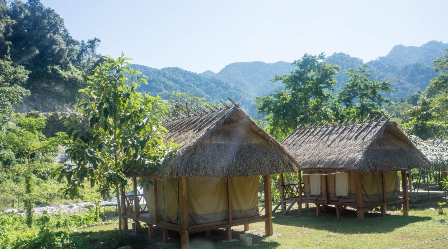 Panbang Eco Camp Bhutan exterior