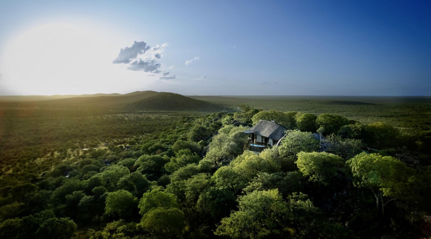 Little Ongave Namibia aerial ext
