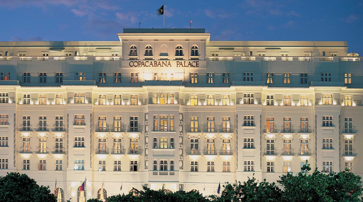 Belmond Copacabana Brazil ext night