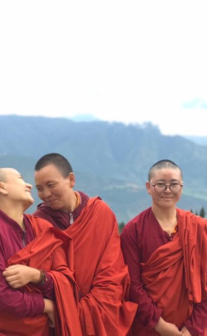 Doderak Monestary Guesthouse Thimphu monks