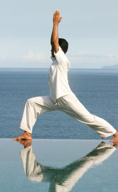 Amankila East Bali yoga