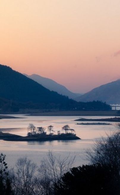 Glencoe House Scotland view