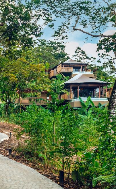 Nayara Tented Camp Costa Rica walkway