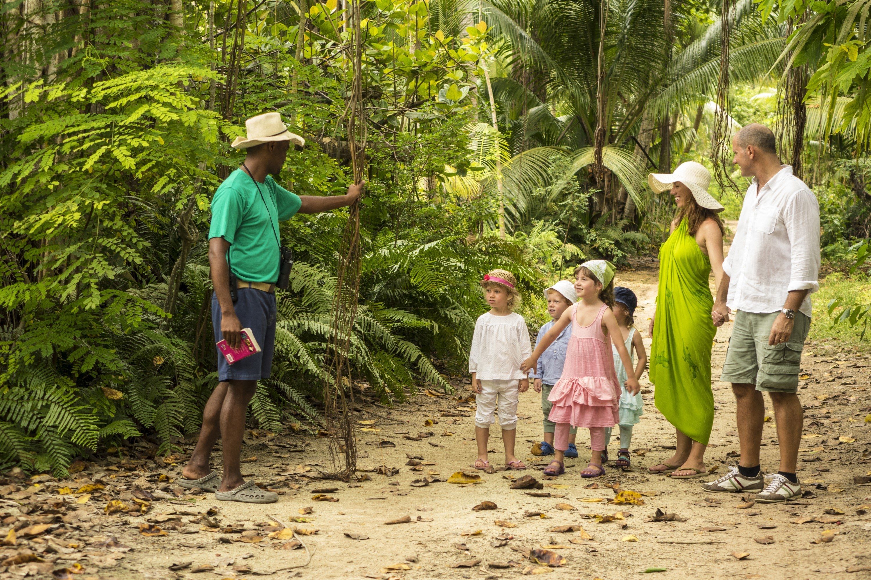 Denis Island Seychelles Nature Tour Family Forest